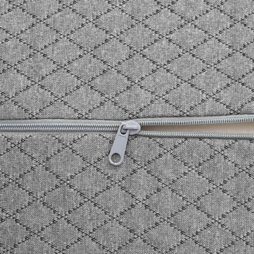 vidaXL Poduszka na nogi Szary 52 x 20 x 11 cm Pianka z pamięcią