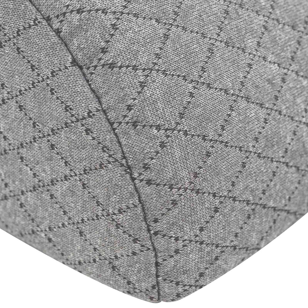 vidaXL Poduszka na nogi Szary 52 x 20 x 11 cm Pianka z pamięcią