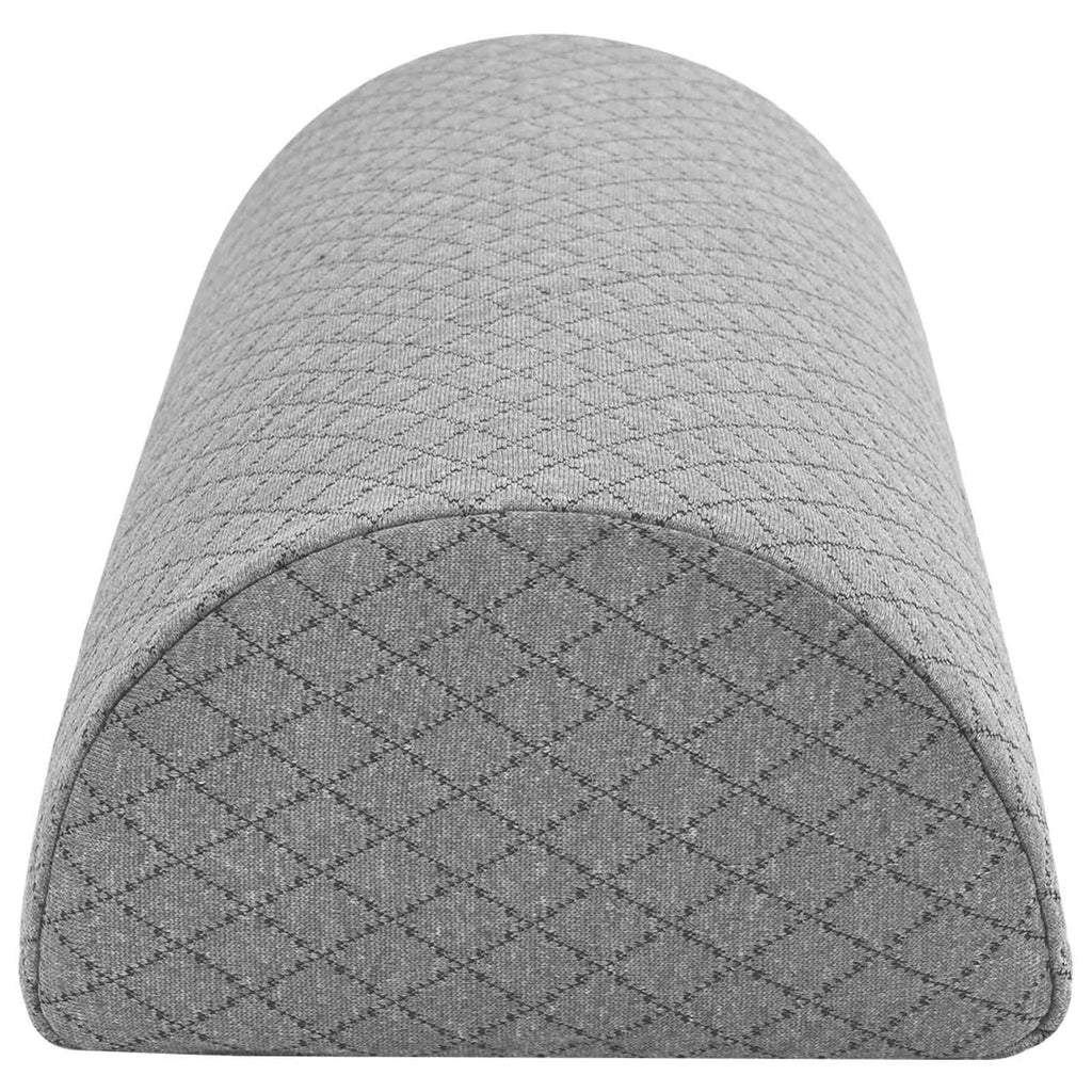 vidaXL Poduszka na nogi Szary 52 x 20 x 11 cm Pianka z pamięcią