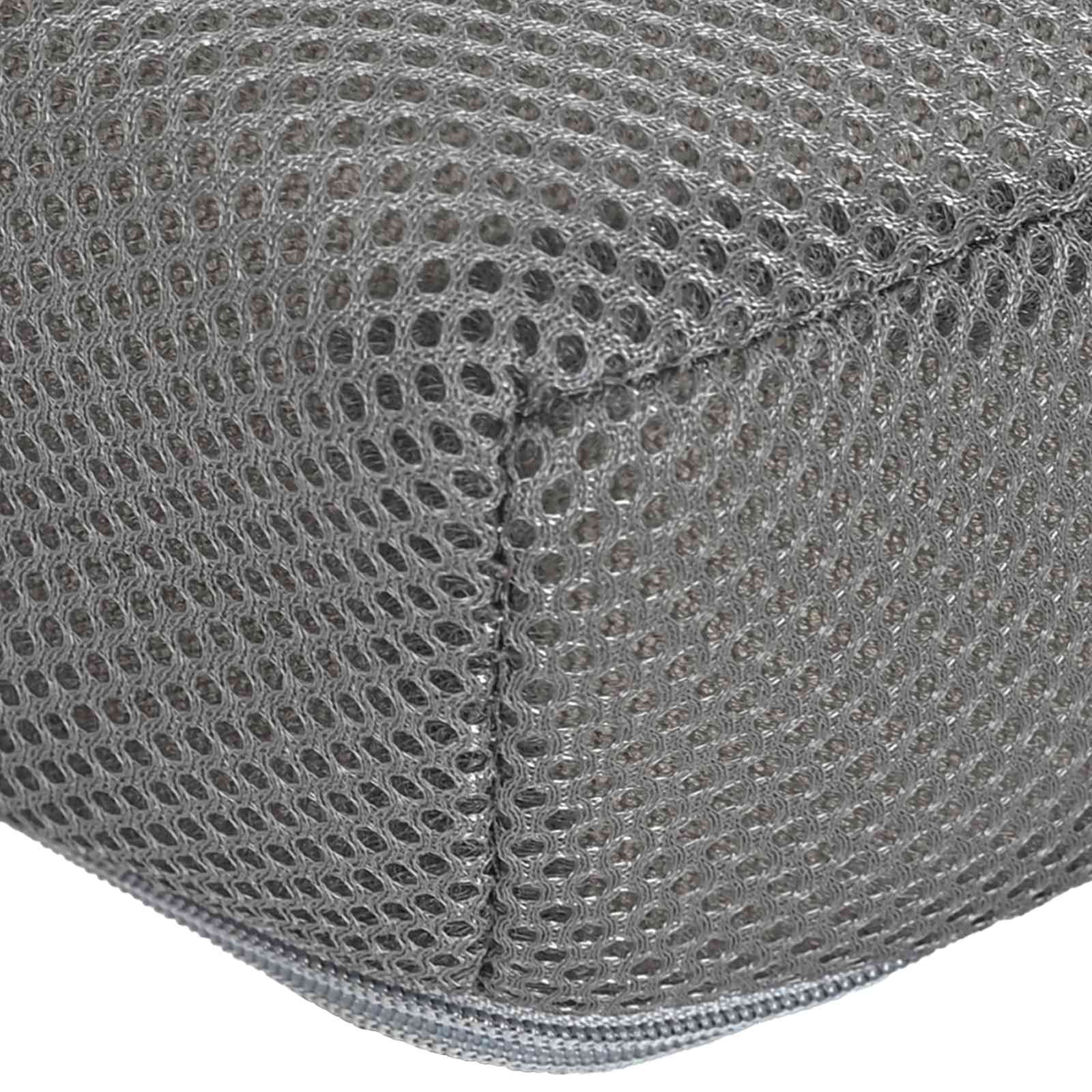 vidaXL Poduszka na siedzisko Szary 39 x 38 x 8,5 cm Pianka PU
