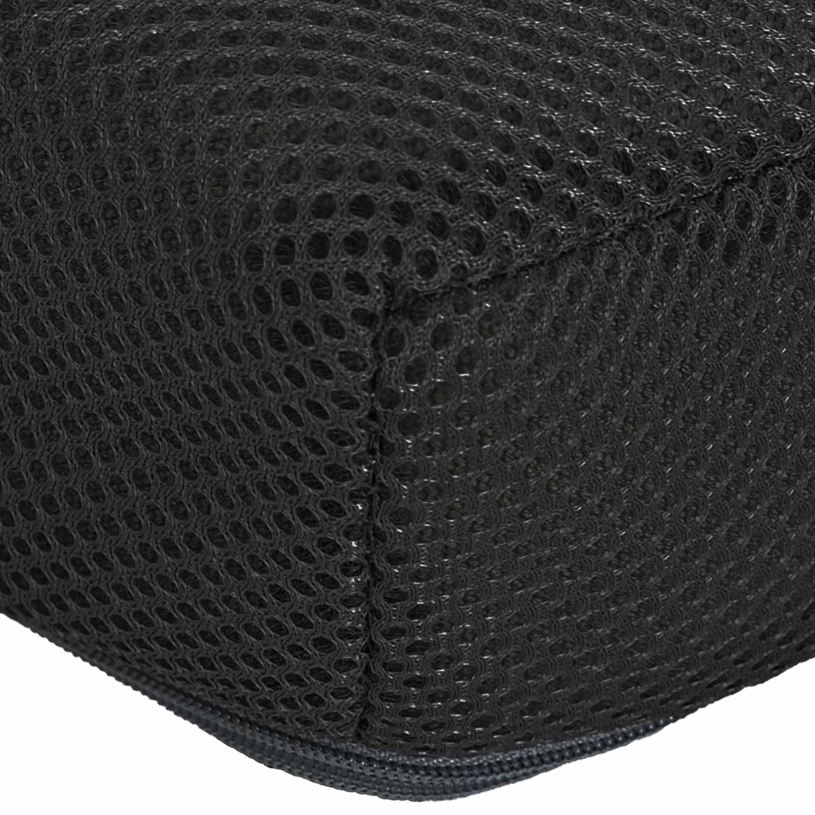 vidaXL Poduszka na siedzisko Czarny 39 x 38 x 8,5 cm Pianka PU