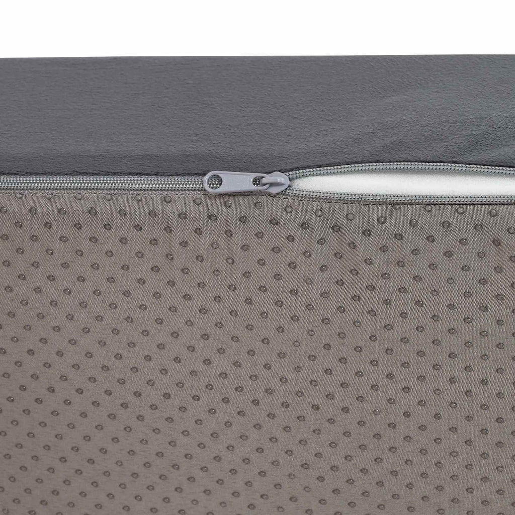 vidaXL Poduszka na siedzisko 40 x 40 x 10 cm Pianka PU Szary