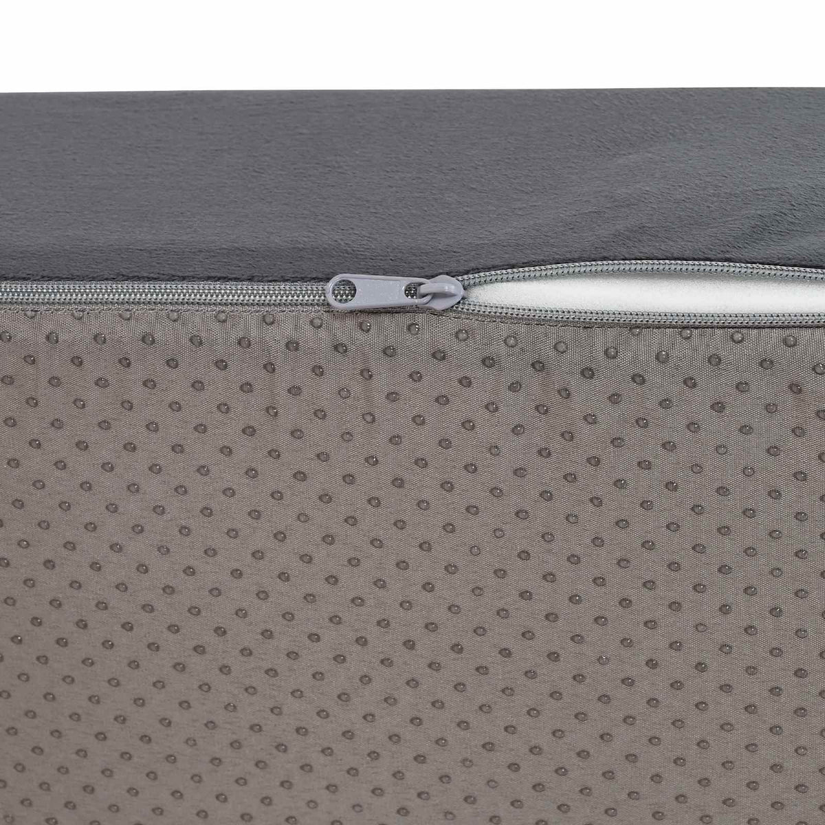vidaXL Poduszka na siedzisko 40 x 40 x 10 cm Pianka PU Szary