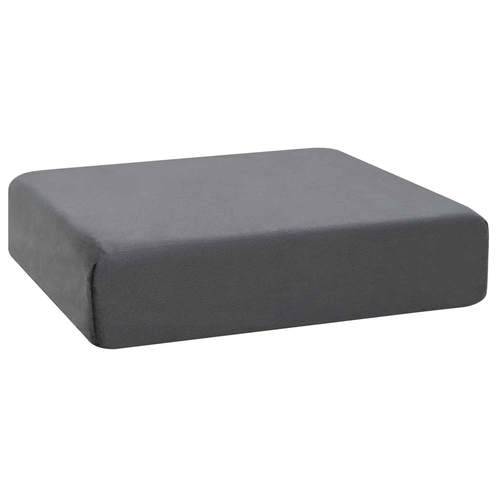 vidaXL Poduszka na siedzisko 40 x 40 x 10 cm Pianka PU Szary
