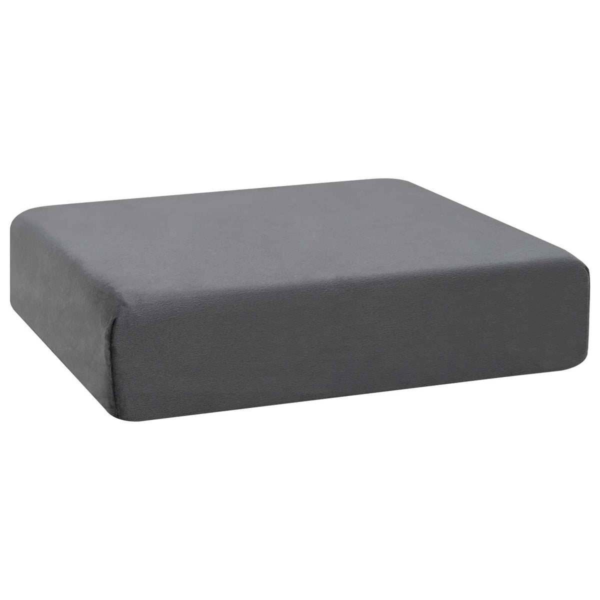 vidaXL Poduszka na siedzisko 40 x 40 x 10 cm Pianka PU Szary
