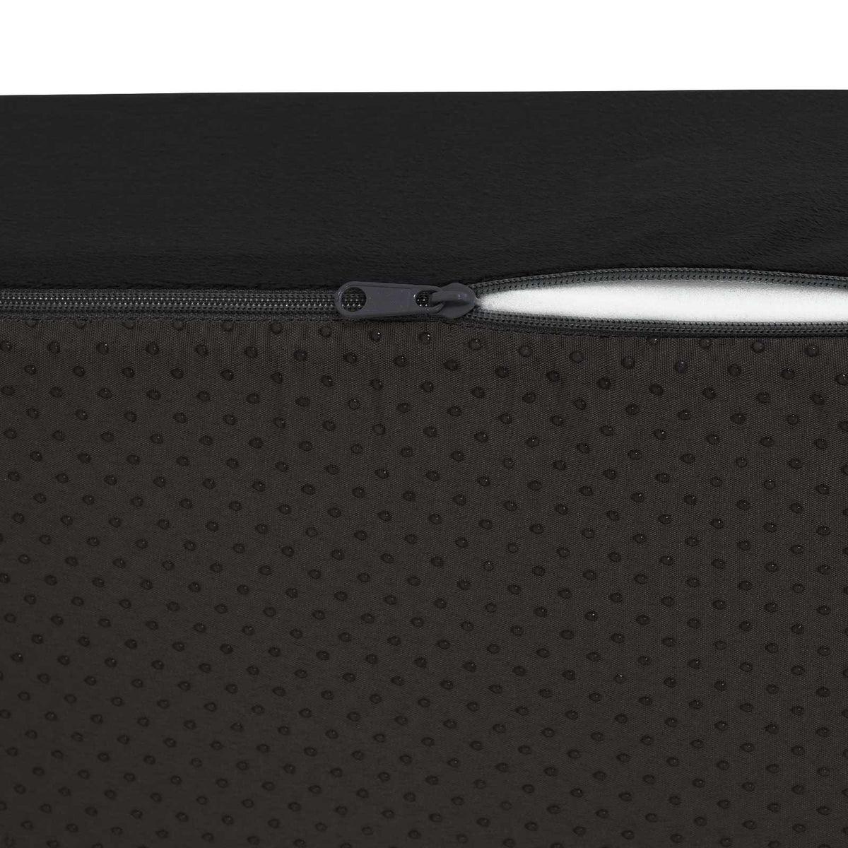 vidaXL Poduszka na siedzisko 40 x 40 x 11 cm Pianka PU Czarny