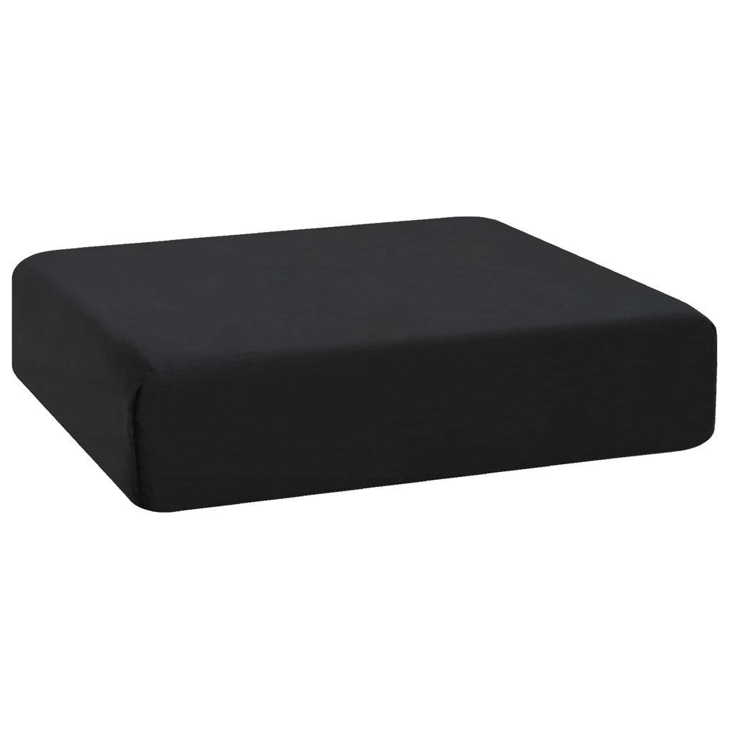vidaXL Poduszka na siedzisko 40 x 40 x 11 cm Pianka PU Czarny