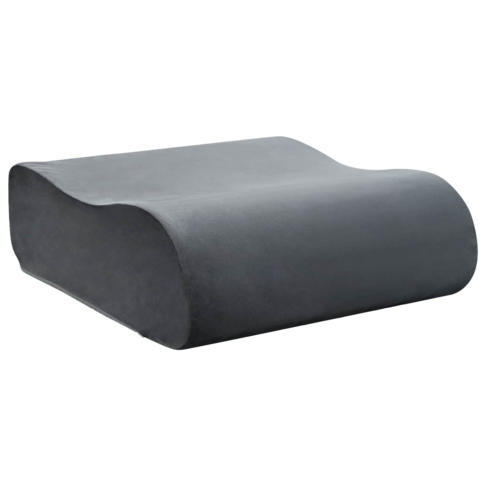 vidaXL Poduszka na siedzisko Gładki Szary 40 x 40 x 13 cm Pianka PU
