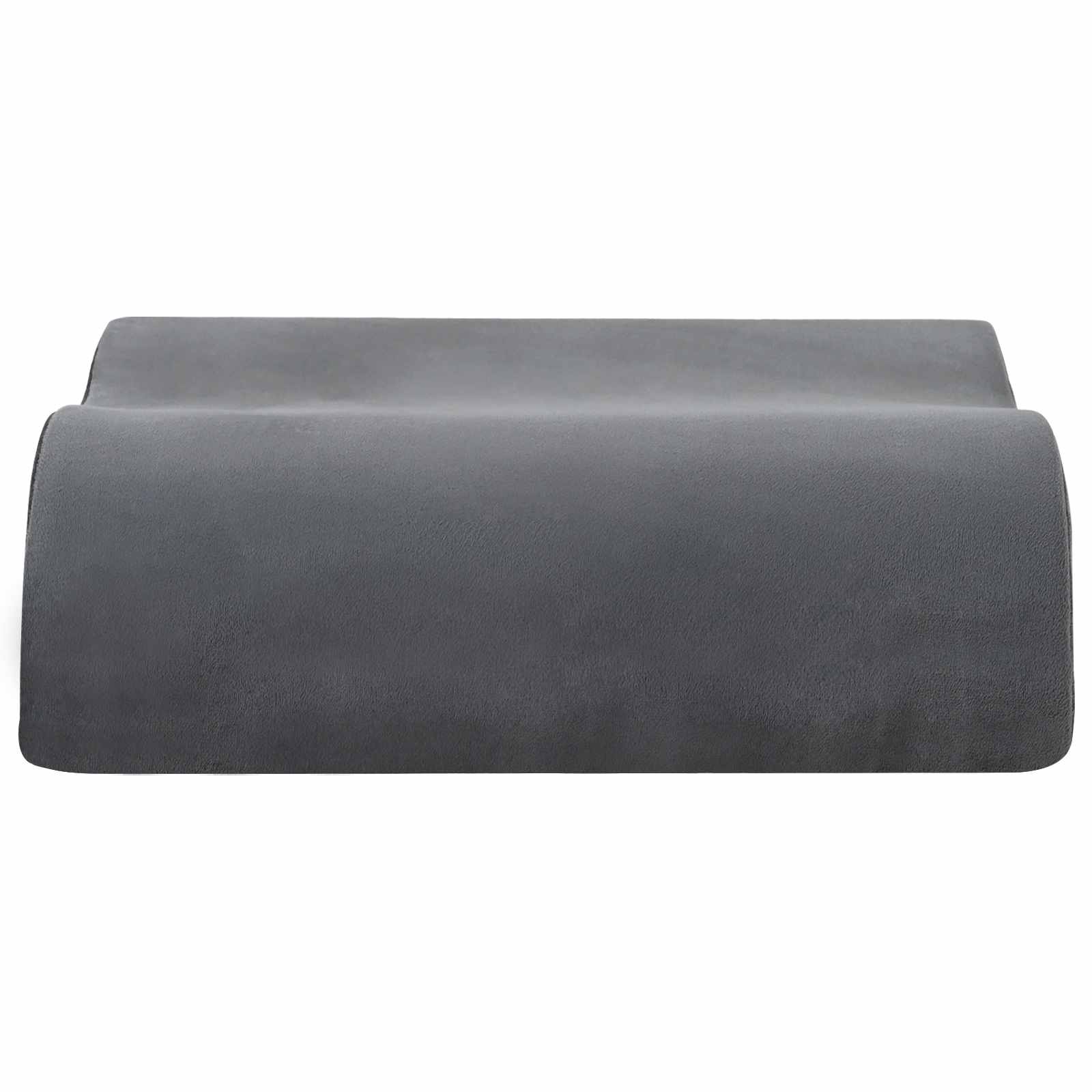 vidaXL Poduszka na siedzisko Gładki Szary 40 x 40 x 13 cm Pianka PU
