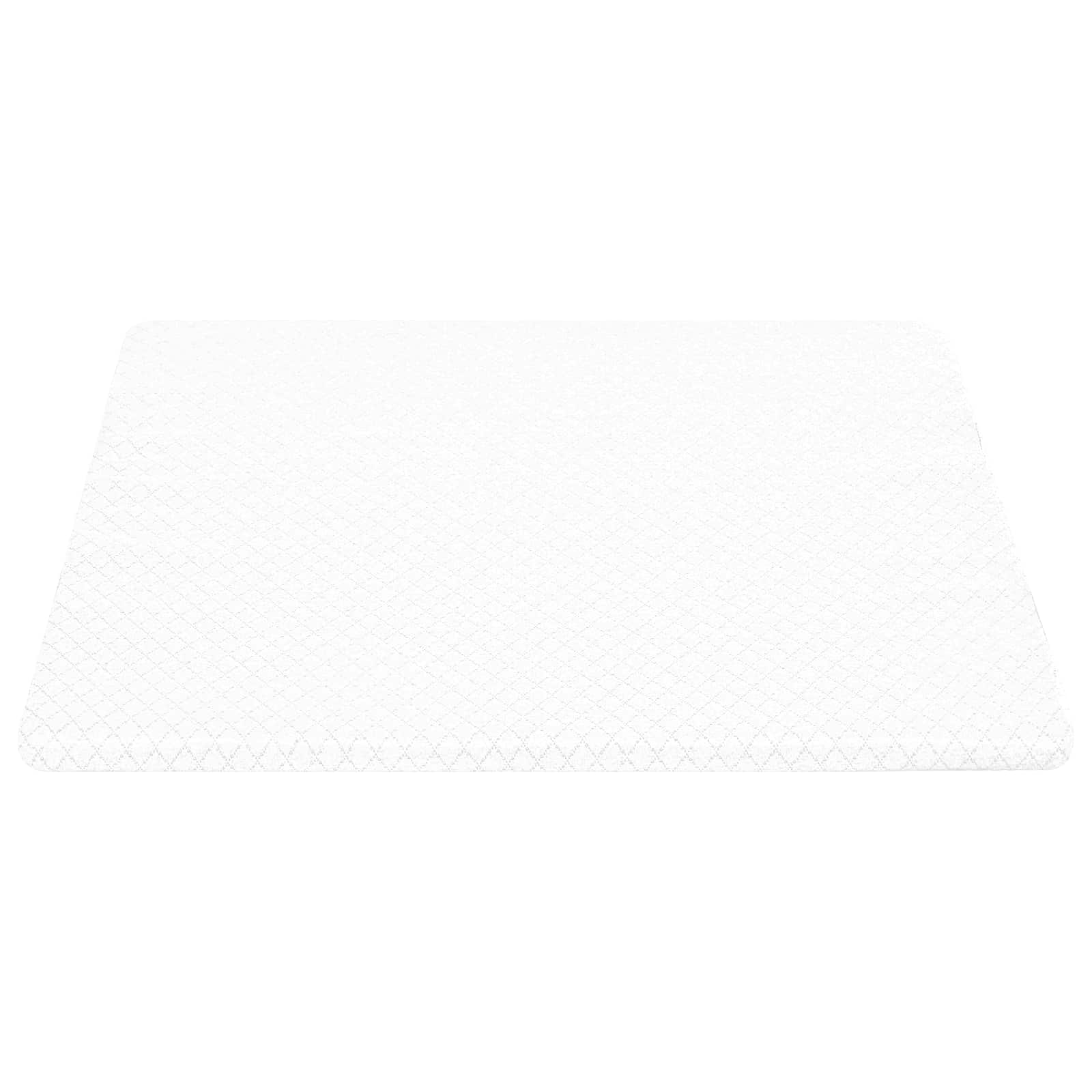 vidaXL Poduszka w kształcie klinu Gładki Biały 69 x 64 x 19 cm