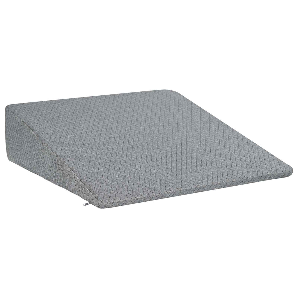 vidaXL Poduszka w kształcie klinu 69 x 64 x 19 cm Średni Szary