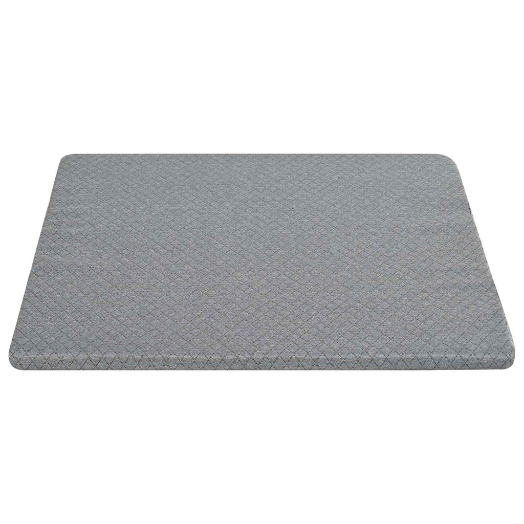 vidaXL Poduszka w kształcie klinu 69 x 64 x 19 cm Średni Szary