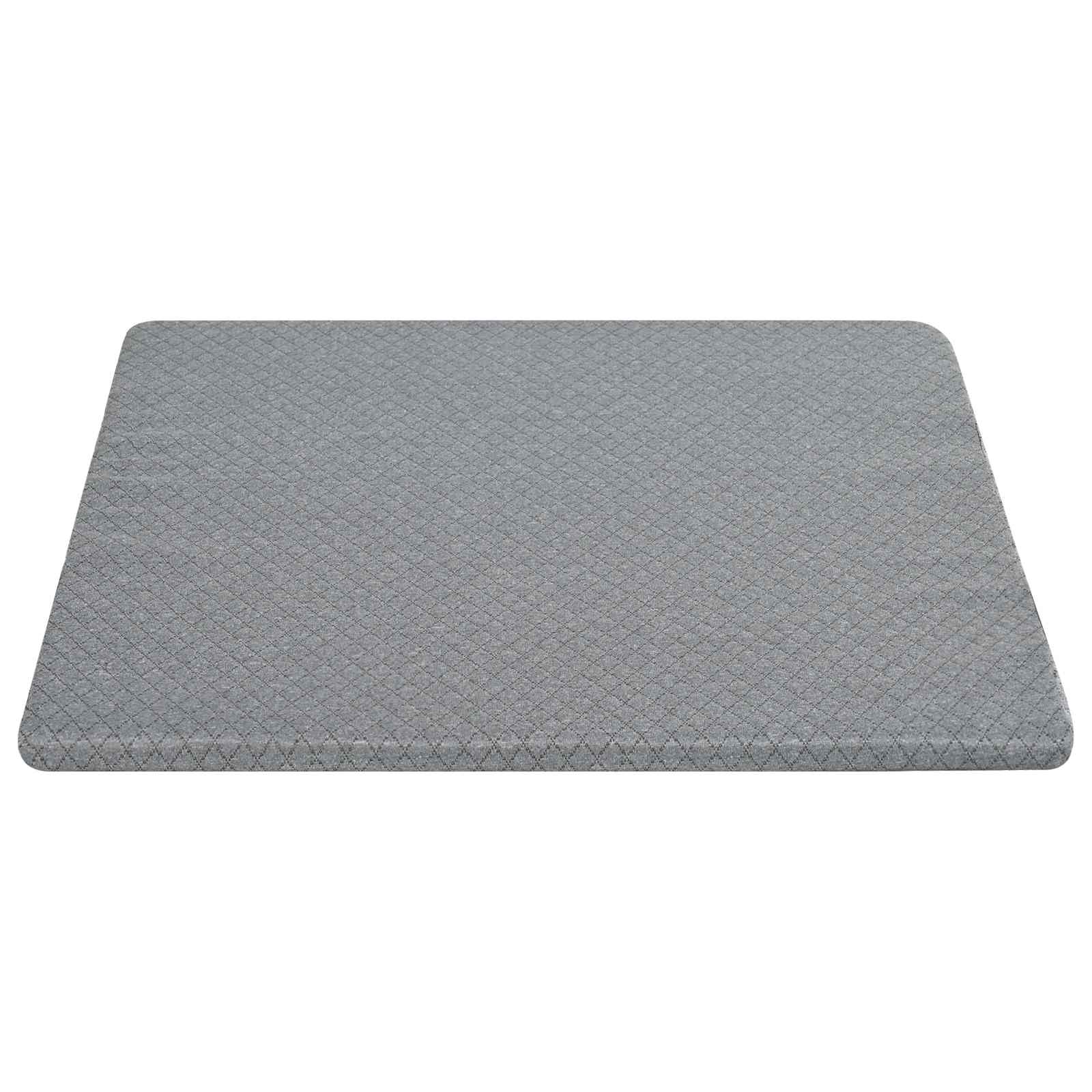 vidaXL Poduszka w kształcie klinu 69 x 64 x 19 cm Średni Szary