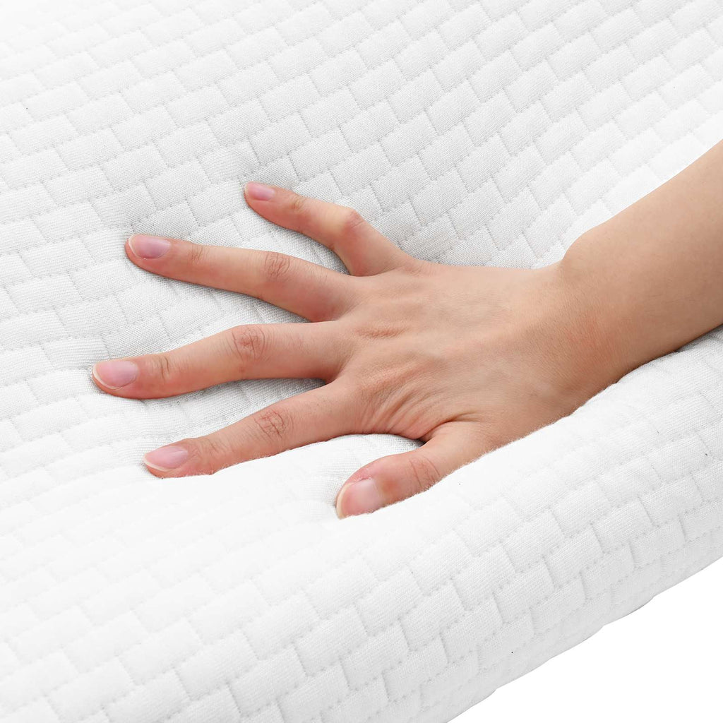 vidaXL Poduszka do spania Biały 60 x 37 x 12,5 cm Pianka z pamięcią