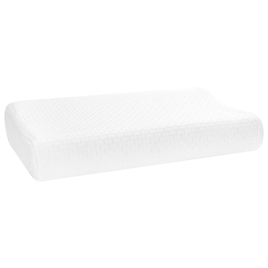vidaXL Poduszka do spania Biały 60 x 37 x 12,5 cm Pianka z pamięcią