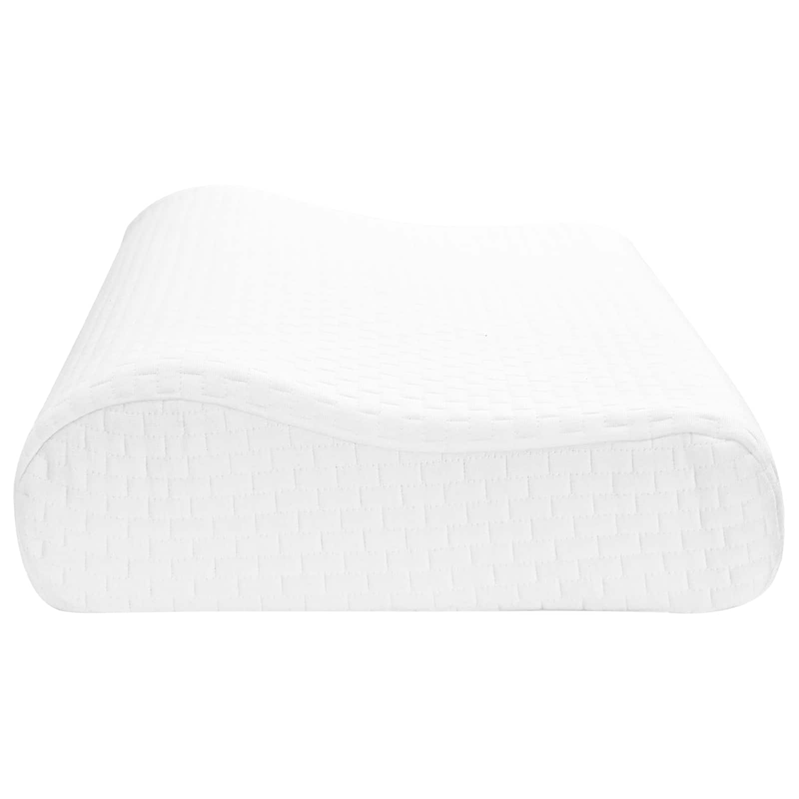 vidaXL Poduszka do spania Biały 60 x 37 x 12,5 cm Pianka z pamięcią
