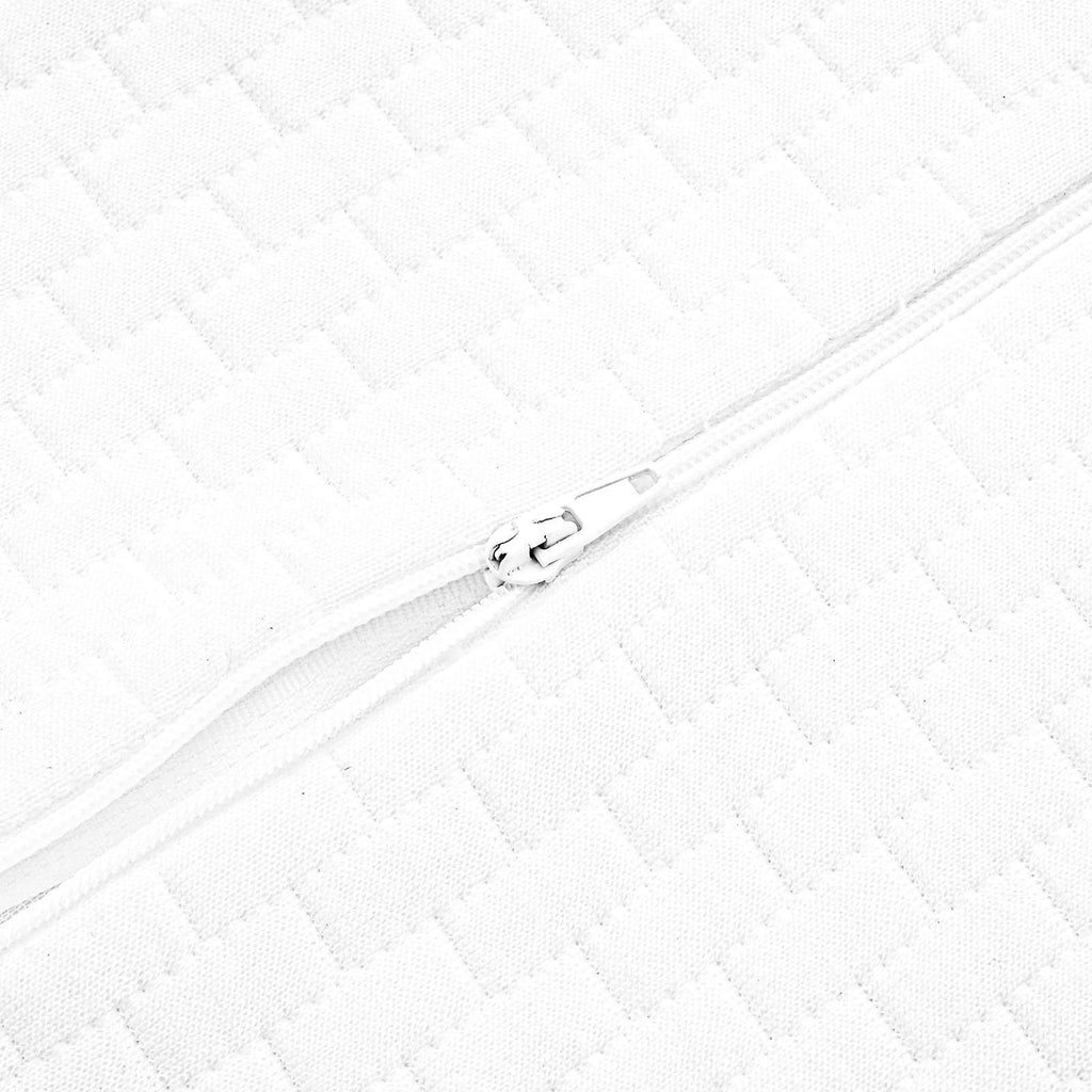 vidaXL Poduszka do spania Biały 50 x 30 x 10,5 cm Pianka z pamięcią