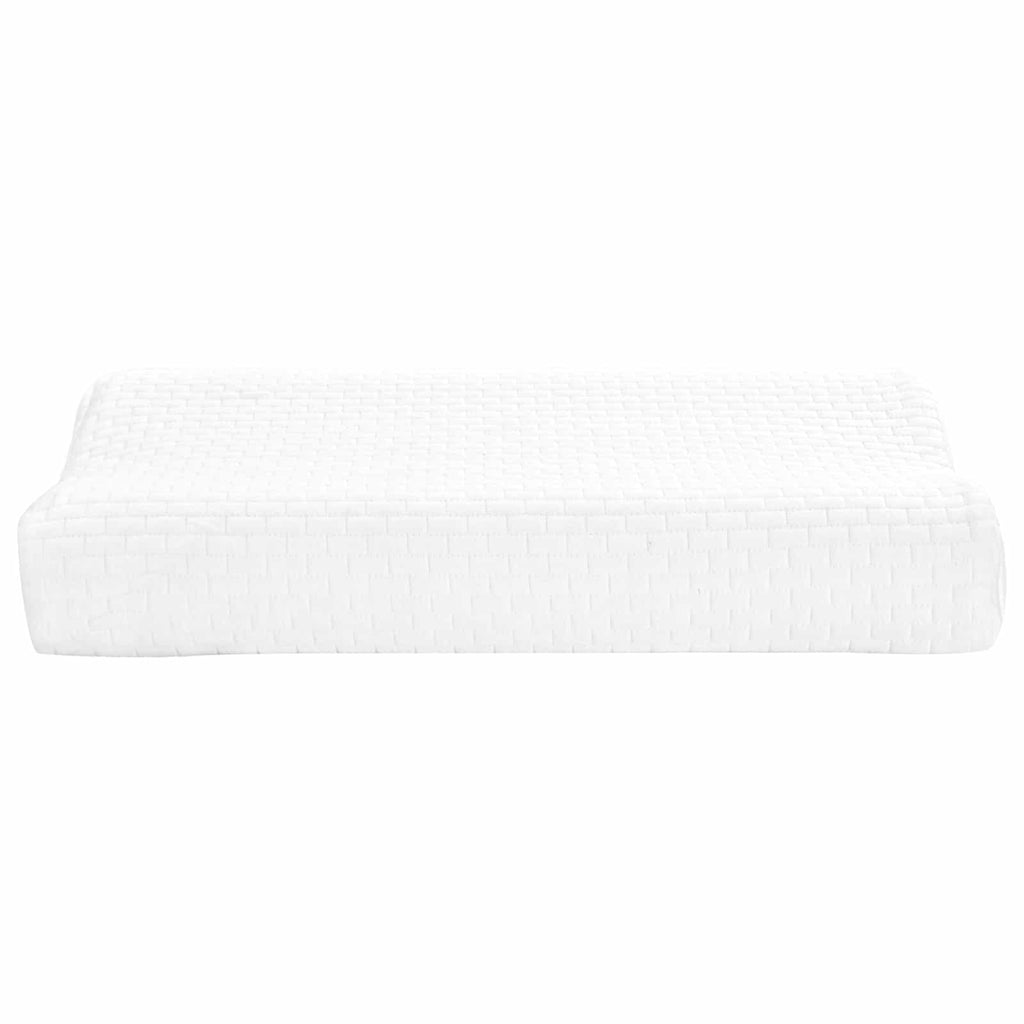 vidaXL Poduszka do spania Biały 50 x 30 x 10,5 cm Pianka z pamięcią