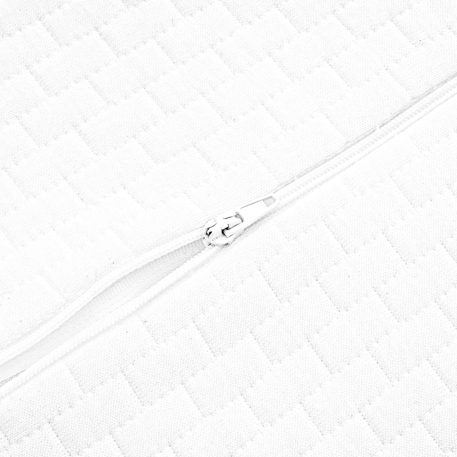 vidaXL Poduszka do spania Biały 80 x 40 x 12,5 cm Pianka z pamięcią