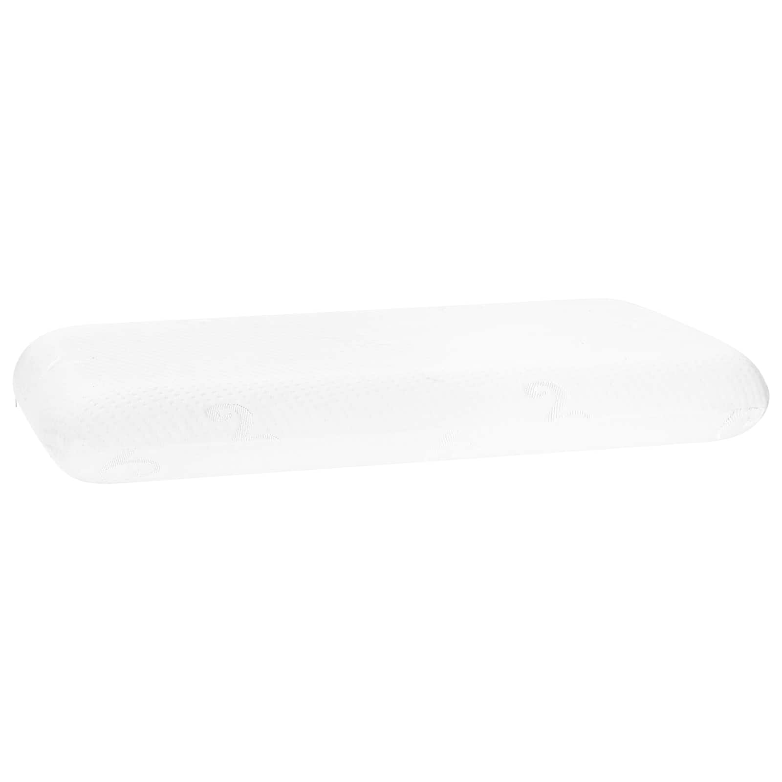 vidaXL Poduszka do spania Biały 70 x 36 x 7 cm Pianka z pamięcią