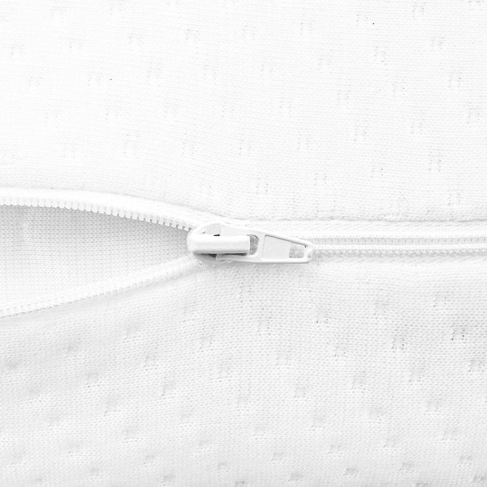vidaXL Poduszka do spania Biały 70 x 36 x 8,5 cm Pianka z pamięcią