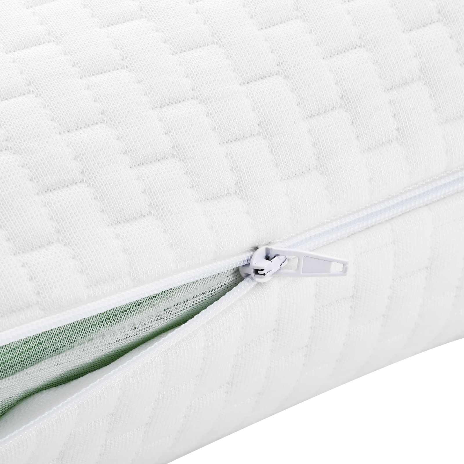 vidaXL Poduszka do spania Biały 60 x 40 x 10 cm Pianka z pamięcią