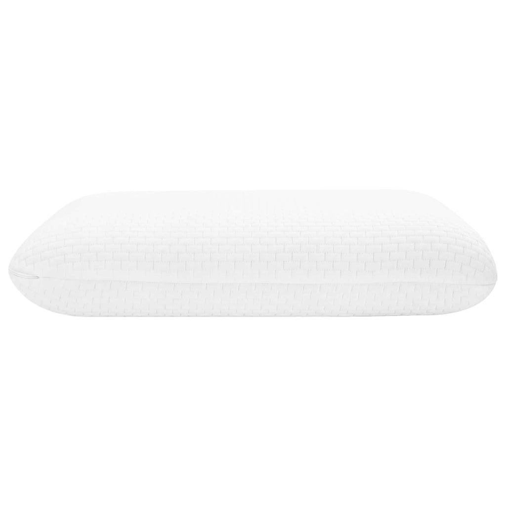 vidaXL Poduszka do spania Biały 60 x 40 x 10 cm Pianka z pamięcią