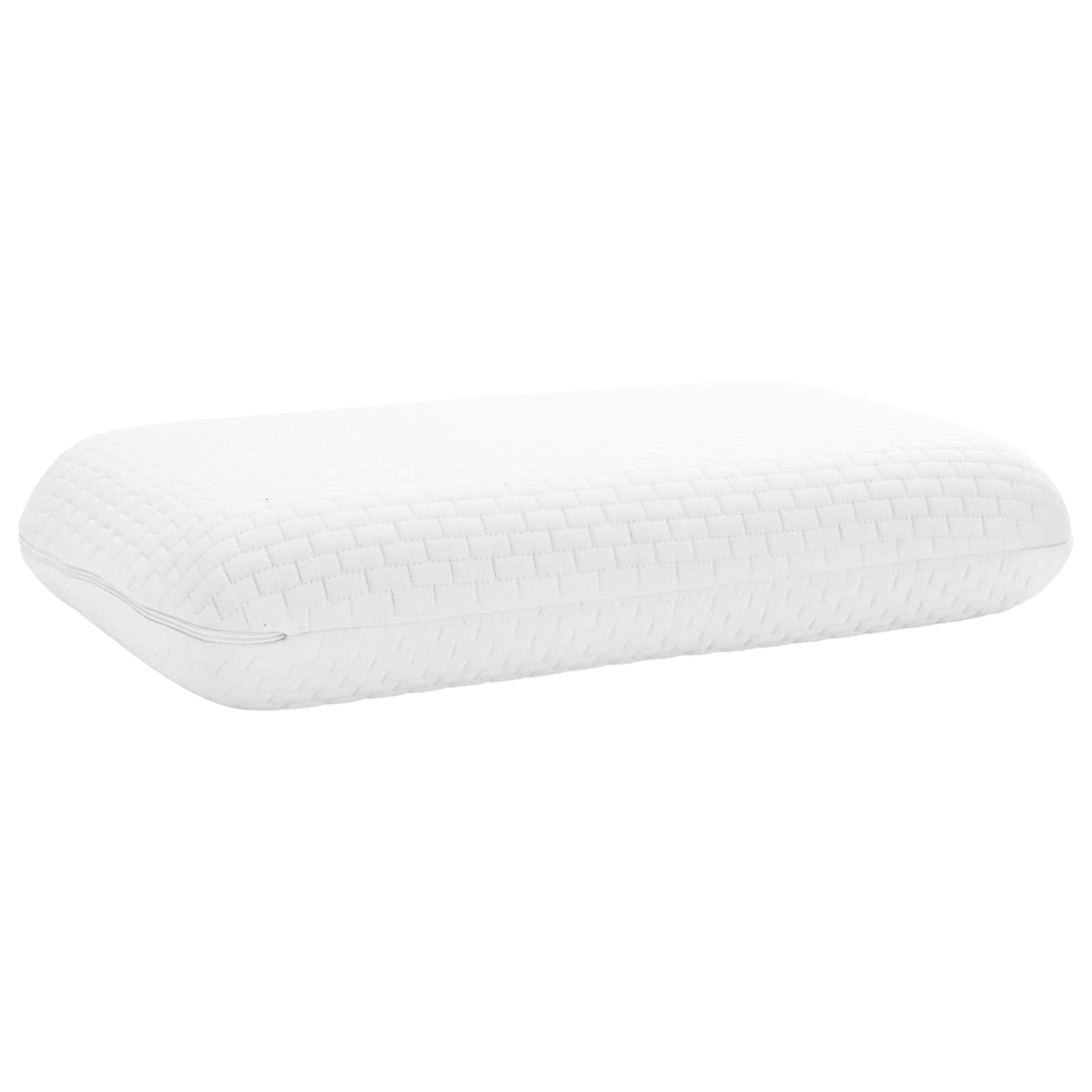 vidaXL Poduszka do spania Biały 50 x 30 x 10 cm Pianka z pamięcią