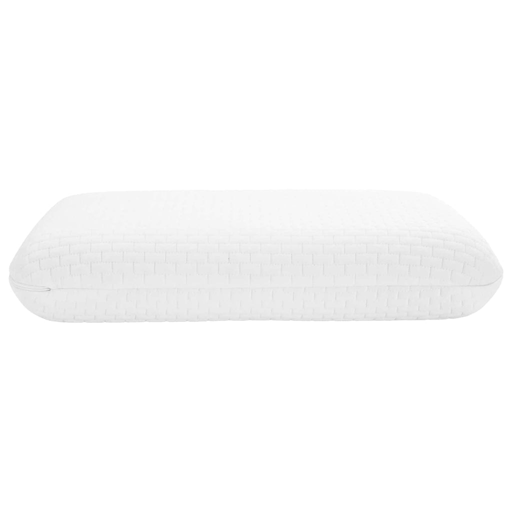vidaXL Poduszka do spania Biały 50 x 30 x 10 cm Pianka z pamięcią