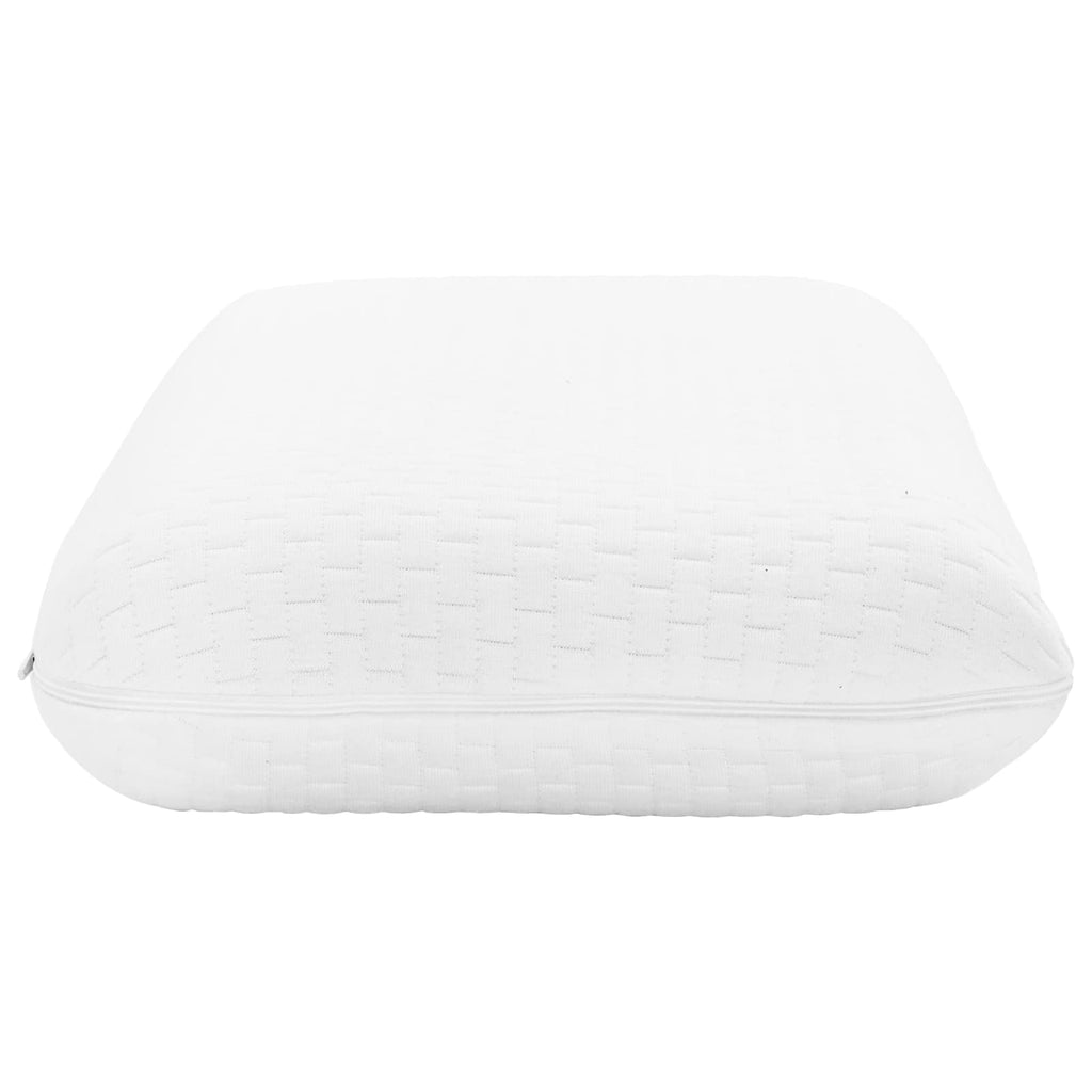 vidaXL Poduszka do spania Biały 50 x 30 x 10 cm Pianka z pamięcią