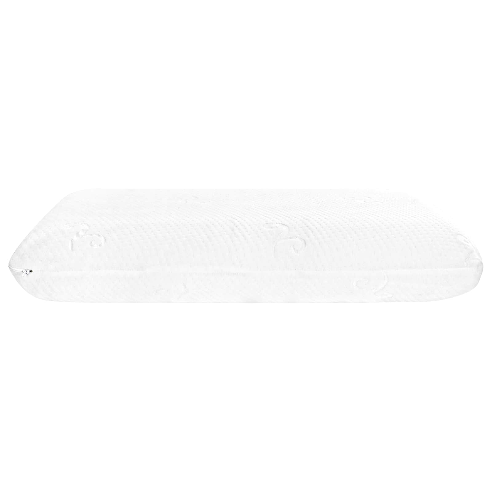 vidaXL Poduszka do spania Gładki Biały 60 x 40 x 13 cm