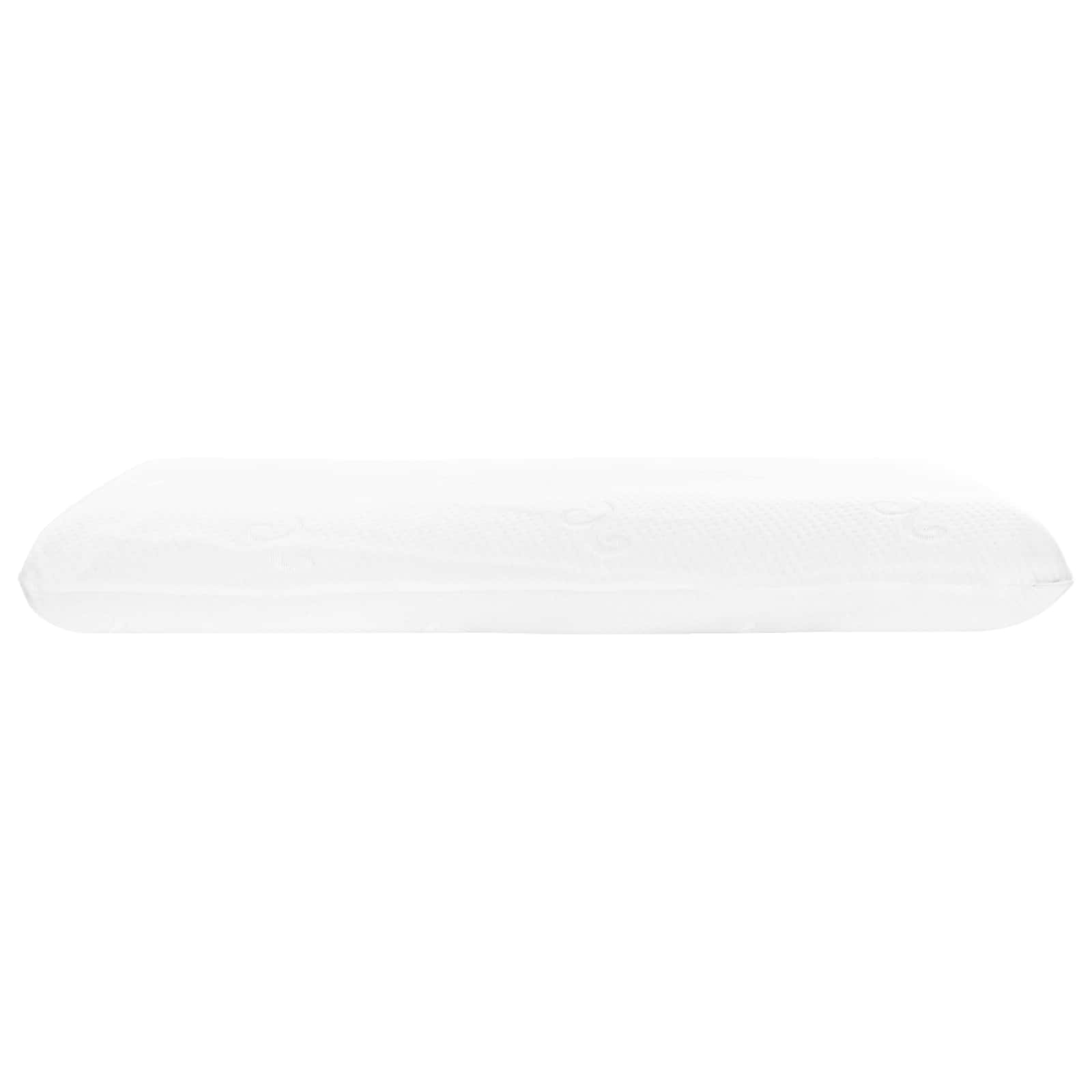 vidaXL Poduszka do spania Gładki Biały 90 x 40 x 13 cm