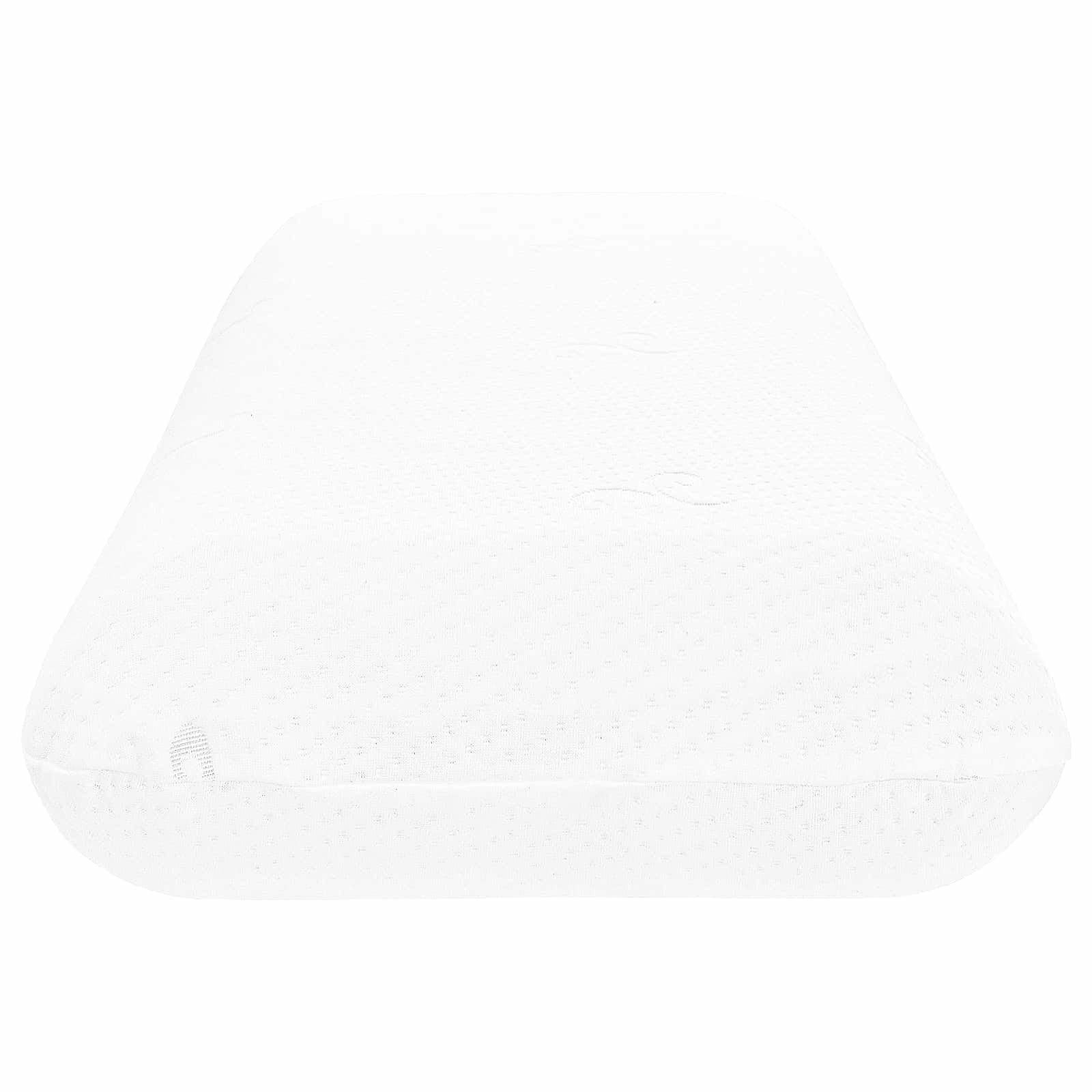 vidaXL Poduszka do spania Gładki Biały 105 x 36 x 13 cm
