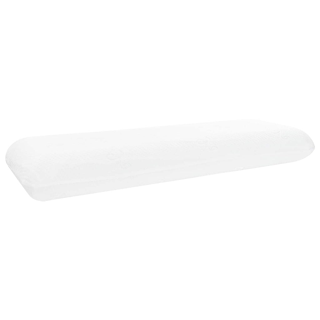 vidaXL Poduszka do spania Gładki Biały 135 x 36 x 13 cm