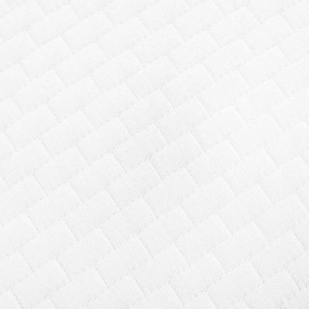 vidaXL Poduszka do spania Gładki Biały 30 x 50 x 9 cm Pianka żelowa