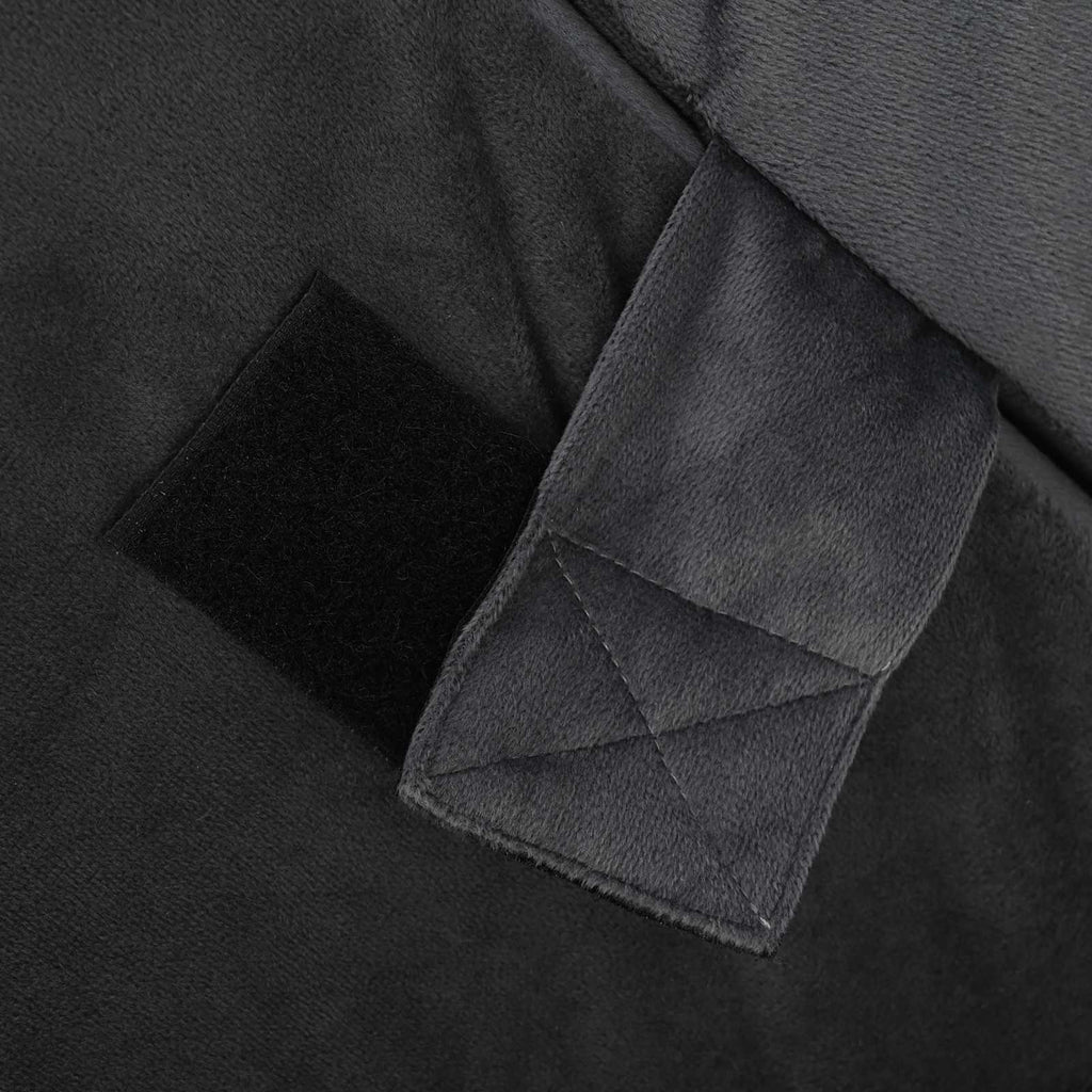 vidaXL Poduszka w kształcie klinu Szary 55 x 55 x 26 cm