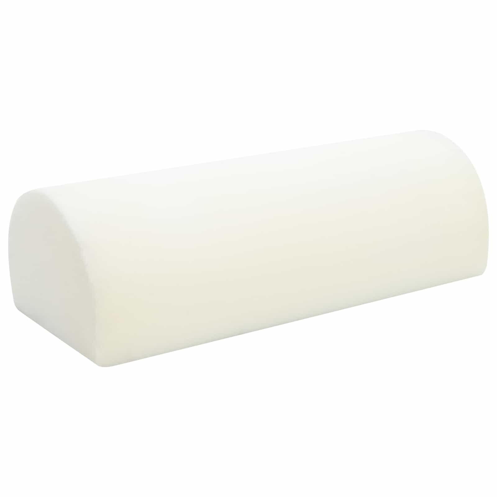 vidaXL Poduszka na podnóżek Gładki Szary 42 x 18 x 13 cm Pianka PU