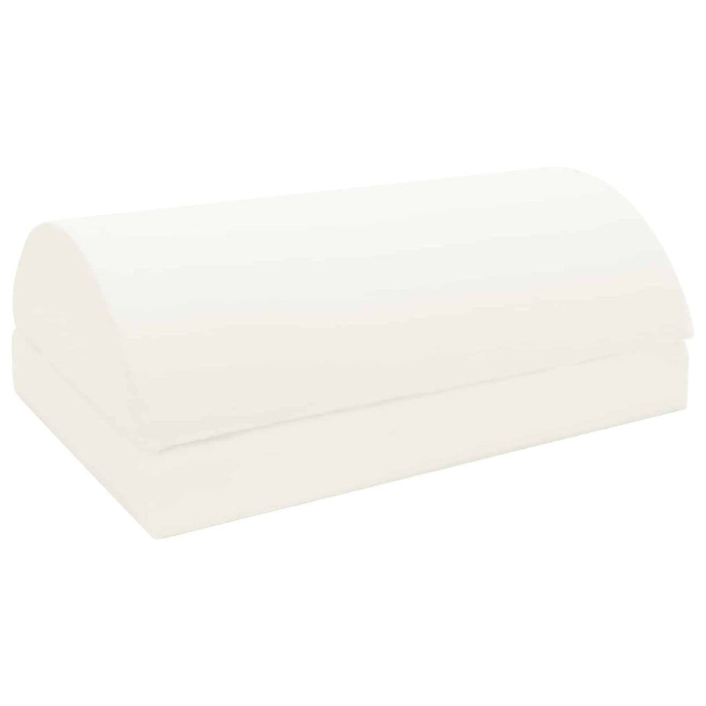 vidaXL Gładki Szary 44 x 29 x 17 cm Pianka PU