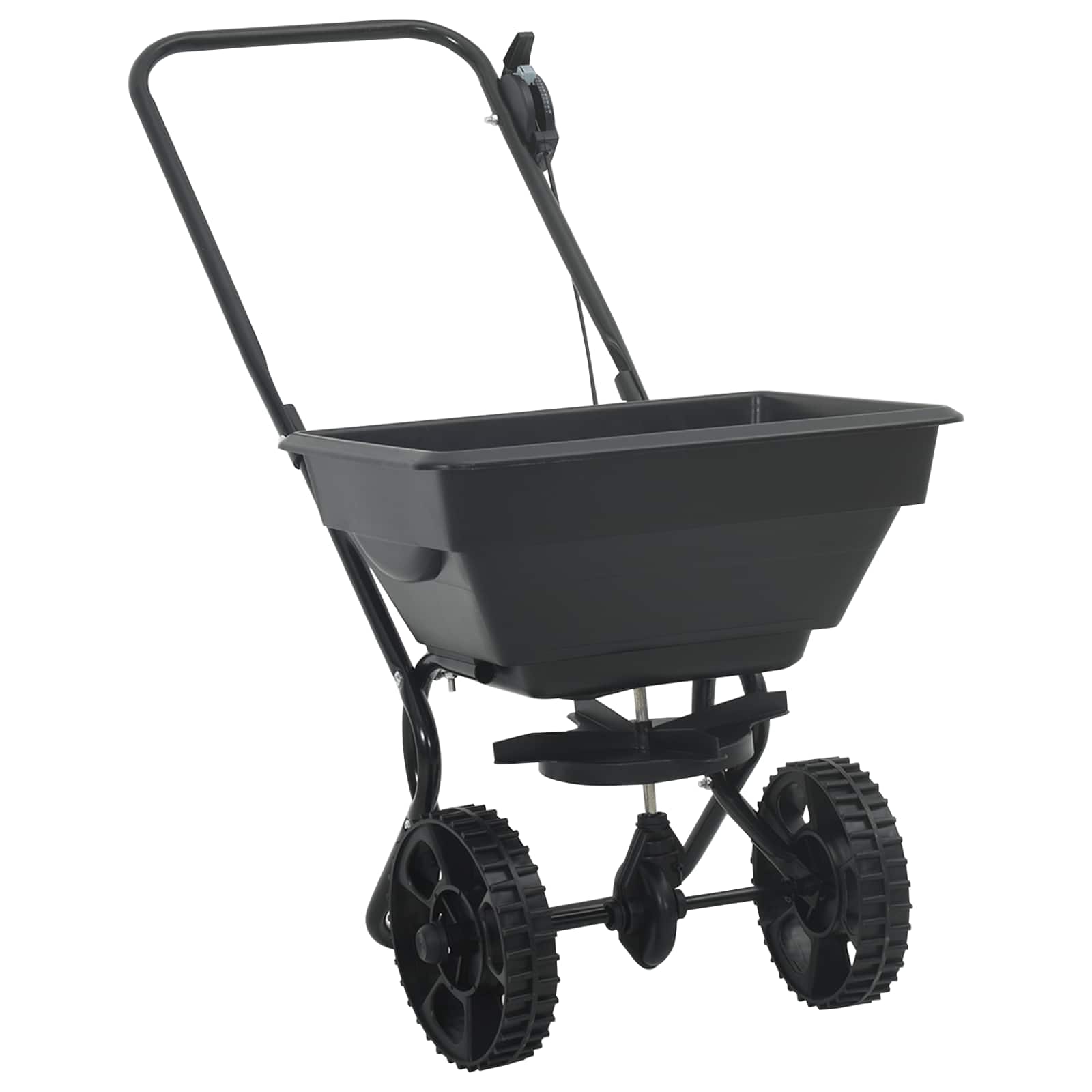 vidaXL Rozpylacz Czarny 82 x 46 x 75 cm PVC i stal