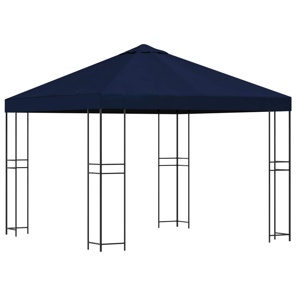 vidaXL Altana 3 x 3 m niebieski Poliester i Stal 190 gsm