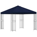 vidaXL Altana 3 x 3 m niebieski Poliester i Stal 190 gsm