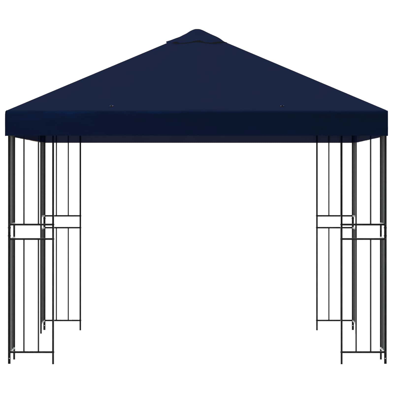 vidaXL Altana 3 x 3 m niebieski Poliester i Stal 190 gsm