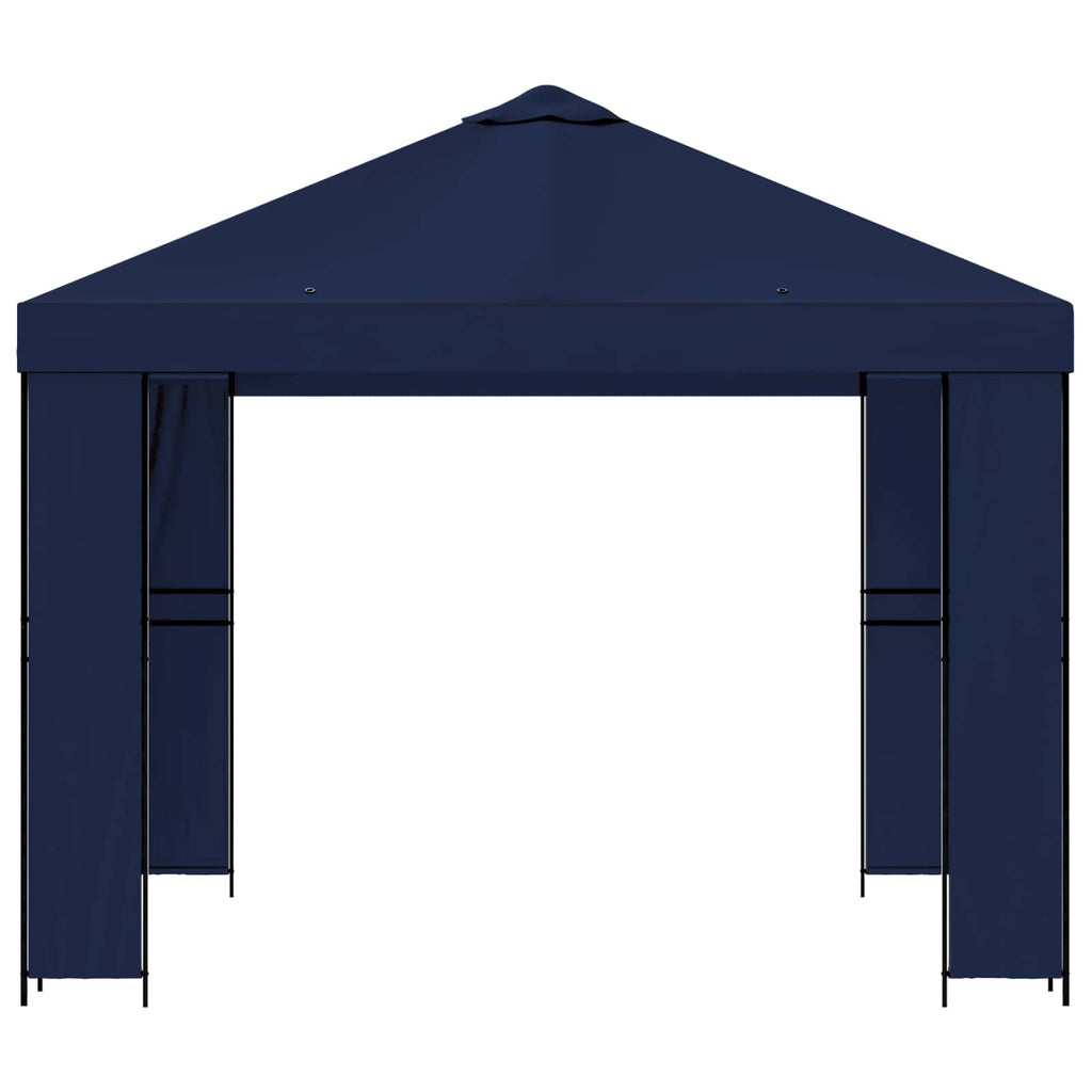 vidaXL Altana 3 x 3 m niebieski Poliester i Stal 190 gsm