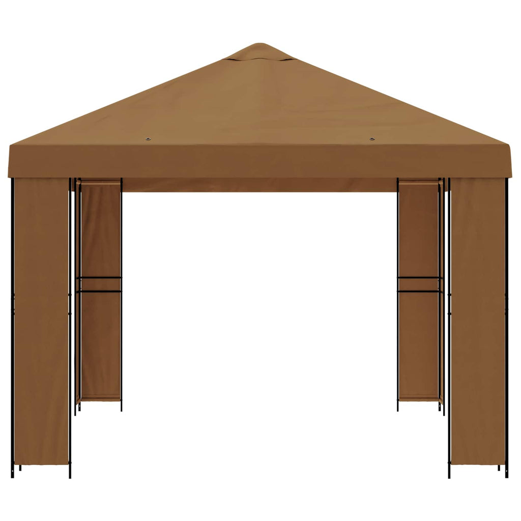 vidaXL Altana 4 × 3 m Beżowy Poliester i Stal 190 gsm