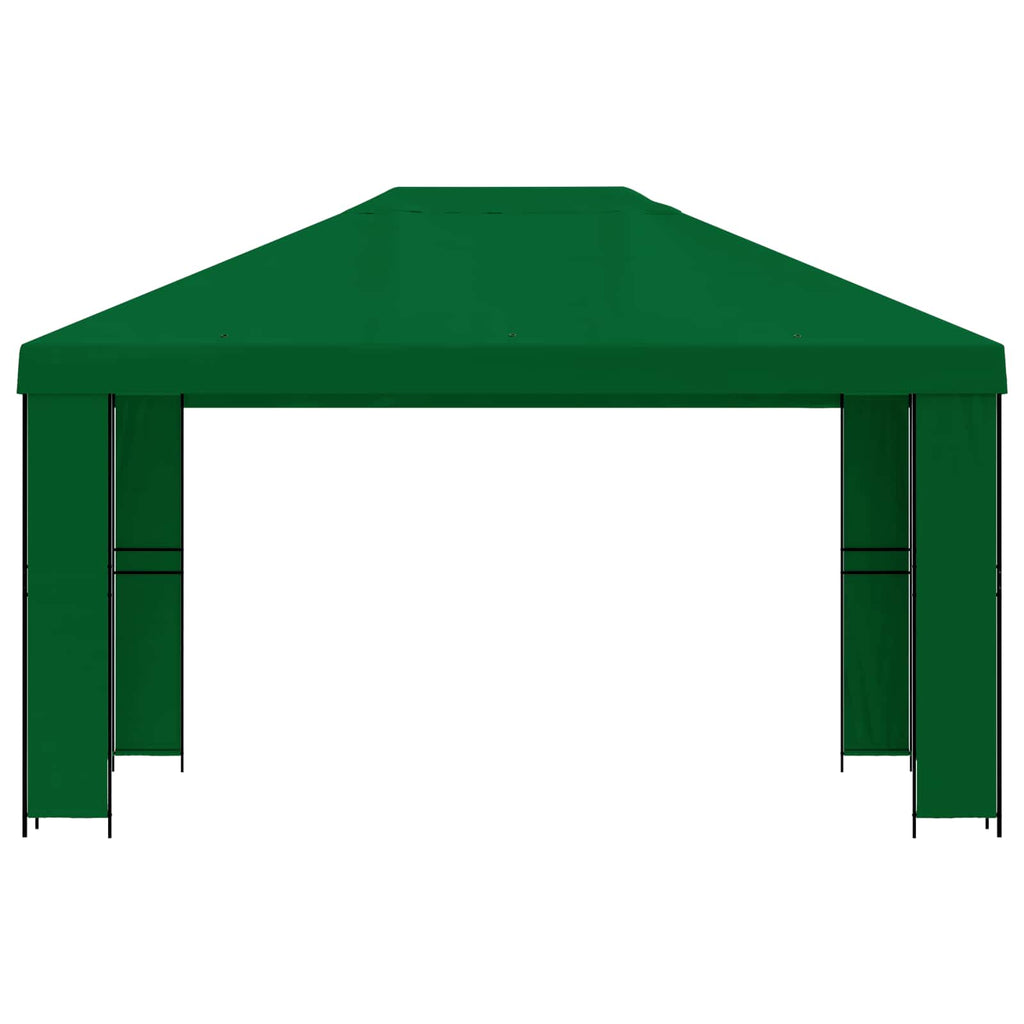 vidaXL Altana 4 × 3 m zielony Poliester i Stal 190 gsm