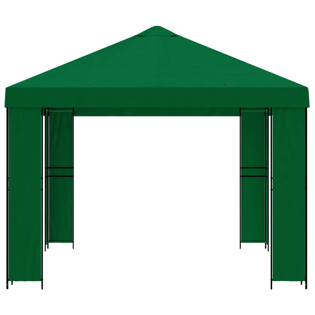 vidaXL Altana 4 × 3 m zielony Poliester i Stal 190 gsm