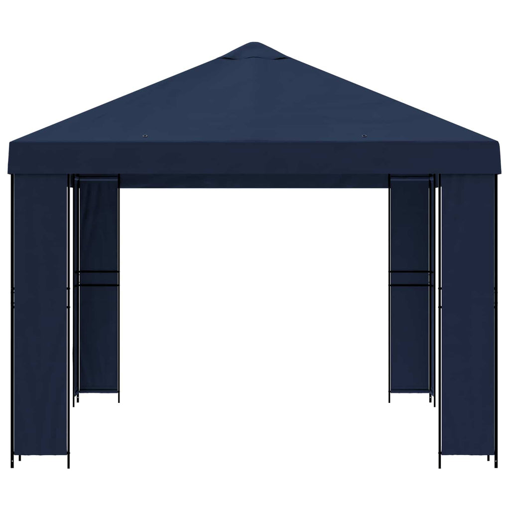 vidaXL Altana 4 × 3 m niebieski Poliester i Stal 190 gsm