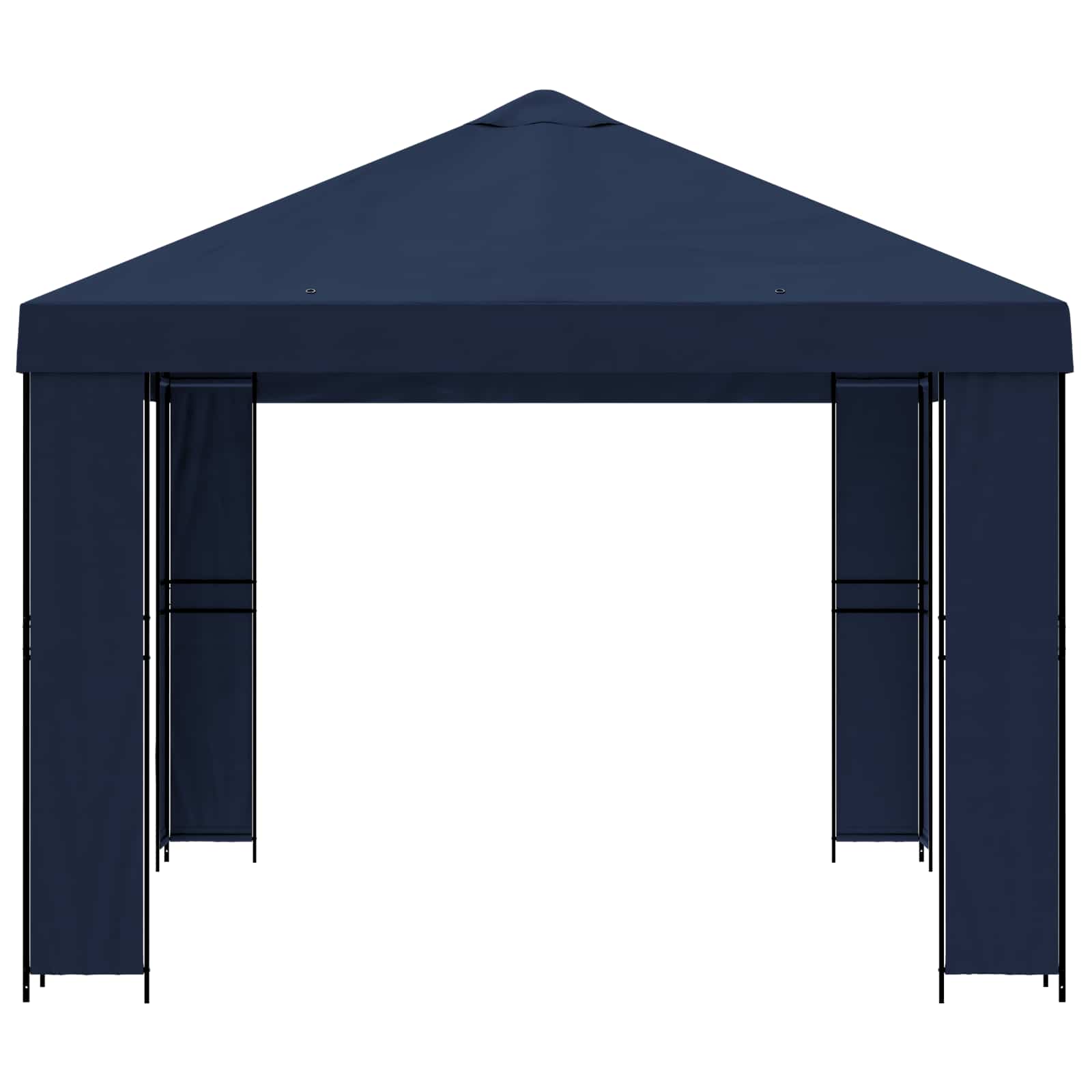 vidaXL Altana 4 × 3 m niebieski Poliester i Stal 190 gsm