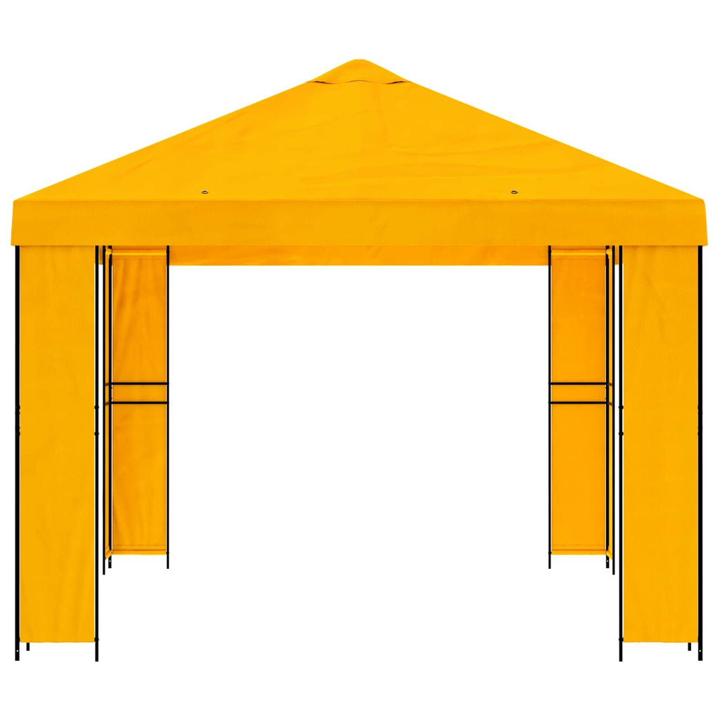 vidaXL Altana 4 × 3 m żółty Poliester i Stal 190 gsm