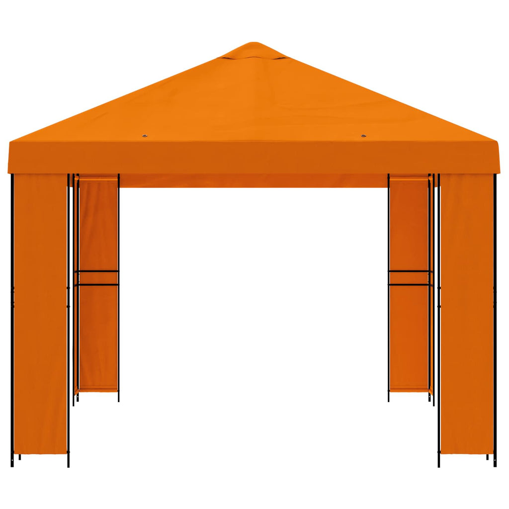 vidaXL Altana 4 × 3 m pomarańczowy Poliester i Stal 190 gsm